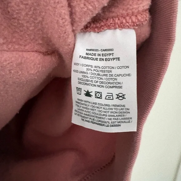 Nike Sportswear Logo Patterned Club Fleece Pullover Hoodie Red Stardust Size XL - Picture 10 of 10